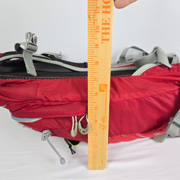 Osprey Raptor 10 Hydration Backpack – Red – Cycling / Hiking Pack - Picture 13 of 13